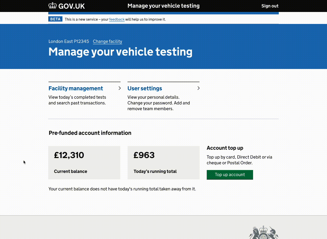 An animated GIF demonstrating parts of the new MYVT portal